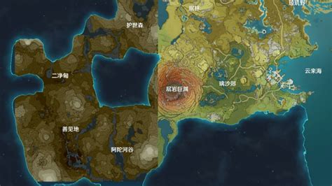 genshin impact map leaks